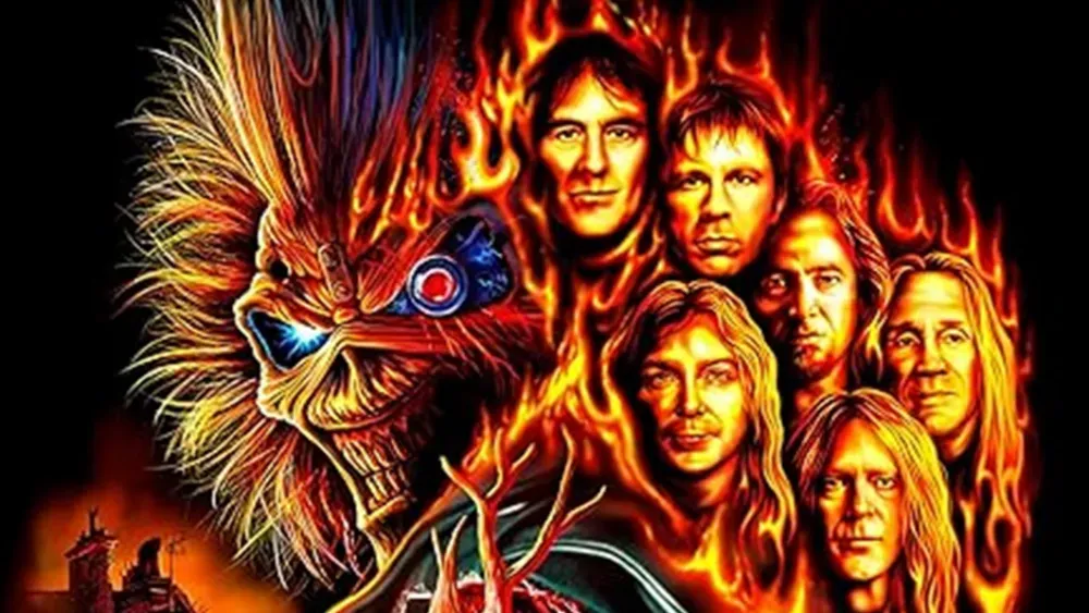 Iron Maiden: Burning Ambition — постер